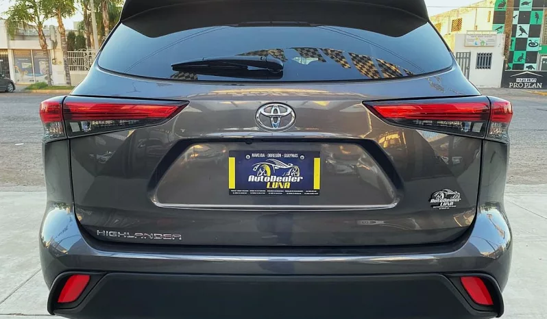 Toyota Highlander 2022 lleno